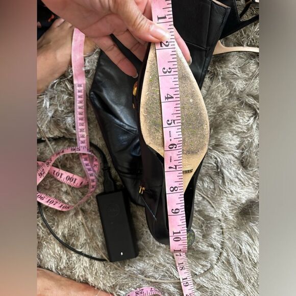 Gucci horsebit heel cutout dress shoes logo Nappa thigh high Over The Knee Boots - Picture 13 of 14